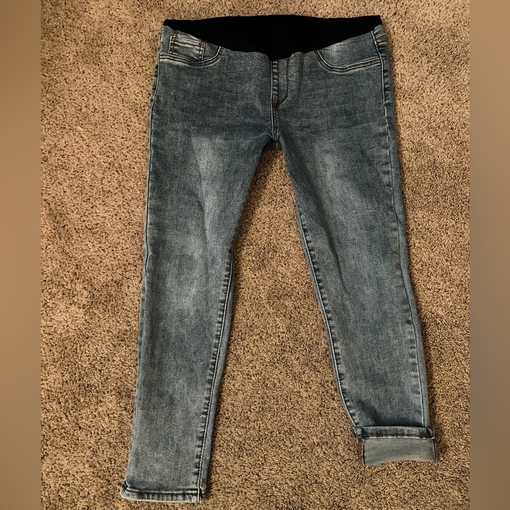Women's Classic Blue Ankle Jeans